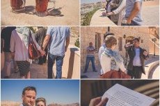 English couple meet the Petra faculty of tourism and archeaology