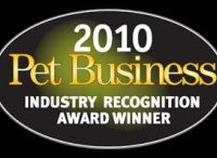 Pet Business 2009 Industry Recognition Award