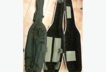 Travel bass removable neck