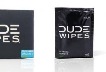 Travel Flushable wipes