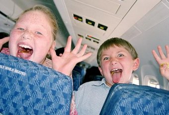 Travel tips annoying kids on plane